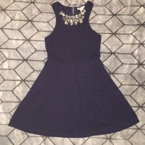 AGACI dress size small dark royal blue